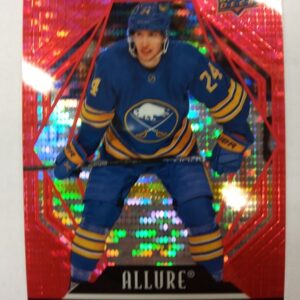 2022-23 Upper Deck Allure Dylan Cozens Red Rainbow