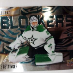 2022-23 Upper Deck Allure Blockers Jake Oettinger