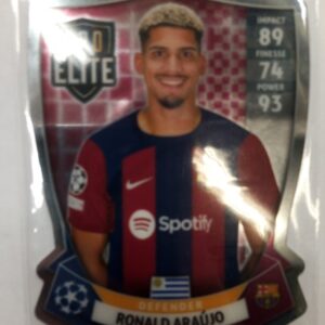 2023-24 Topps Match Attax TCG Champions League Pro Elite Ronald Araújo
