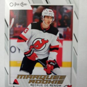 2023-24 O-Pee-Chee Marquee de Renom Rookie Luke Hughes