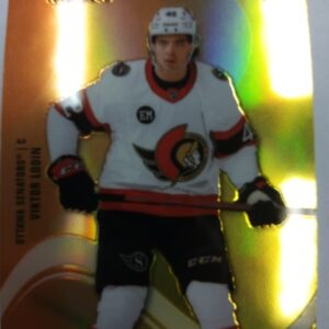 2022-23 Upper Deck Allure Color Flow Logan Thompson Red Orange