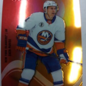 2022-23 Upper Deck Allure Color Flow Zach Parise Red Orange