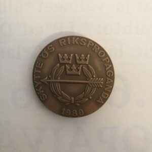 Skytte ös Rikspropaganda 1980-mitali (K)