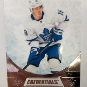2021-2022 Upper Deck Credentials Mitch Marner