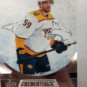 2021-2022 Upper Deck Credentials Roman Josi