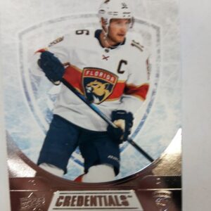 2021-2022 Upper Deck Credentials Aleksander Barkov