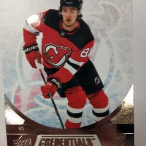 2021-2022 Upper Deck Credentials Jack Hughes