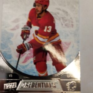 2021-2022 Upper Deck Credentials Johnny Gaudreau