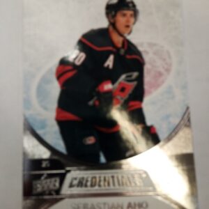 2021-2022 Upper Deck Credentials Sebastian Aho
