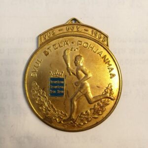 SVUL Etelä-Pohjanmaa Kuula kulta-mitali 1968 (K)