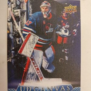 2023-24 Upper Deck UD Canvas Connor Hellebuyck