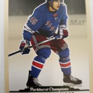2022-2023 Upper Deck Parkhurst Champions Rookie Braden Schneider