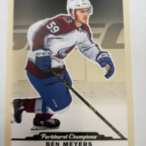 2022-2023 Upper Deck Parkhurst Champions Rookie Ben Meyers