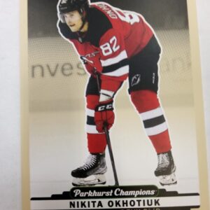 2022-2023 Upper Deck Parkhurst Champions Rookie Nikita Okhotiuk