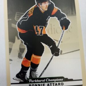 2022-2023 Upper Deck Parkhurst Champions Rookie Ronnie Attard