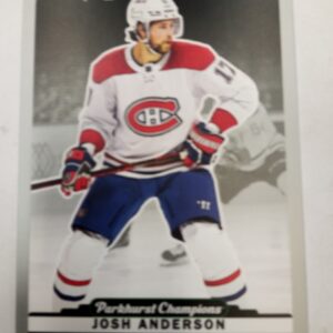 2022-2023 Upper Deck Parkhurst Champions Veteran Josh Anderson