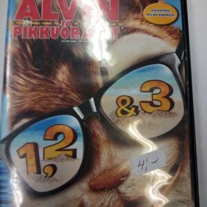 DVD Alvin ja Pikkuoravat 3-elokuvaa