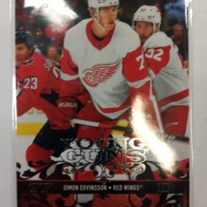 2023-24 UD Extended Series Young Guns Simon Edvinsson