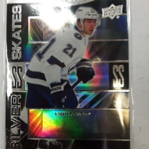 2023-24 UD Extended Series Silver Skates Brayden Point