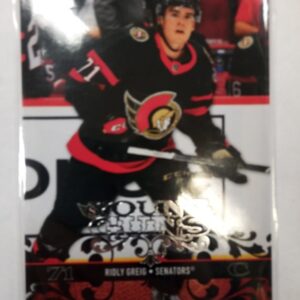 2023-24 UD YoungGuns retro Extended Series Ridly Greig