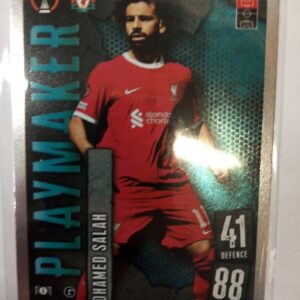 2023-2024 Topps Match AttaX Playmaker Mohamed Salah