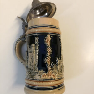"Mäuseturm/Niederwald/Rheinstein" Beer Stein (K)