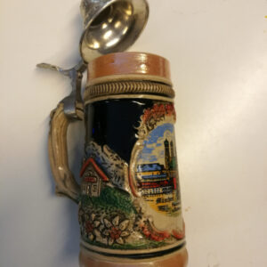 "München Frauenkirche Rathaus" Beer Stein kolpakko(K)