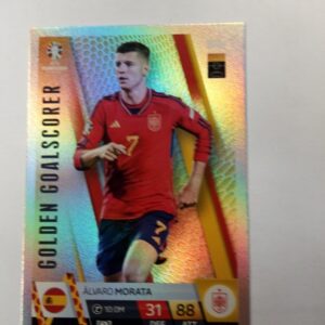 2024 Topps Match Attax golden goalscorer Alvara Morata
