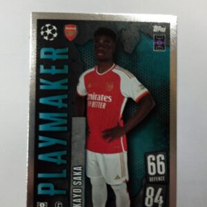2024 Topps Match Attax playmaker Bukay Saka