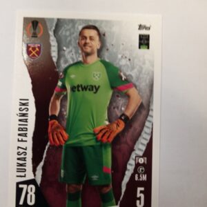2024 Topps Match Attax Lukasz Fabianski