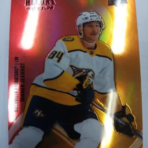 2022-2023 Upper Deck Allure Colorflow Tanner Jeannot red-orange