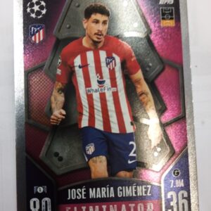 2024 topps Match AttaX Eliminator José María Gimenez