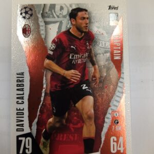 2023-24 topps Match AttaX Captain Davide Calabria