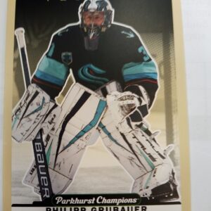 2022-2023 Upper Deck Parkhurst Champions Veteran Philipp Grubauer