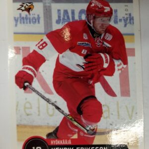 2021-2022 Cardset SM-Liiga Henrik Eriksson