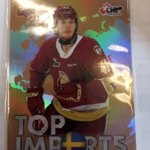 2022-23 Upper Deck CHL Top Imports Markus Samenas