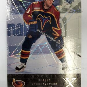 2000 Upper Deck X Rookie Sergei Vyshedkevich