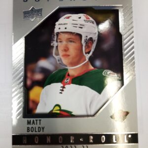 2022-23 Upper Deck Superstar Honor Roll Matt Boldy