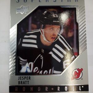 2022-23 Upper Deck Superstar Honor Roll Jesper Bratt