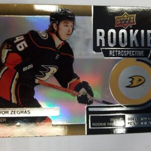 2022-23 Upper Deck Series 1 Rookie Retrospective Trevor Zegras