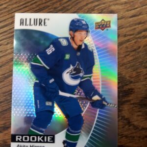 2023-24 UD Allure rookie Akito Hirose