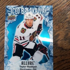 2023-24 UD Allure iced breakaway Taylor Raddysh