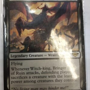 MtG Witch-king, Bringer of Ruin (V.1) The Lord of the Rings: Tales of Middle-earth: Extras - Singles