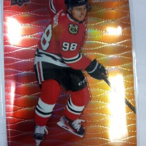 2023-24 Upper Deck Allure Color Flow Red-Orange Connor Bedard
