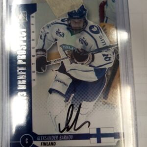 2013 In the Game Inc. 2013 Draft Prospect Autograph Aleksander Barkov Silver Version