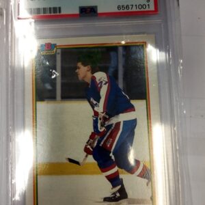 1990 Bowman PSA 9 Teppo Numminen RC Mint
