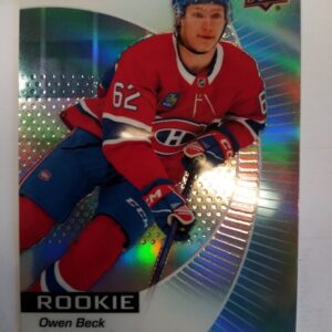 2023-2024 Upper Deck Allure Rookie Owen Beck