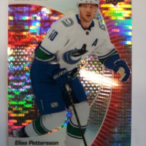 2023-2024 Upper Deck Allure Red Rainbow Elias Pettersson