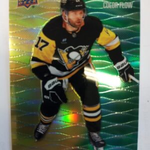 2023-2024 Upper Deck Allure Color Flow Yellow-Green Bryan Rust