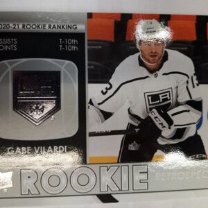2020-21 Rookie Ranking Upper Deck Series 1 Rookie Retrospective Gabe Vilardi